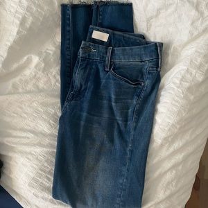 Mother Looker Fray Jeans
